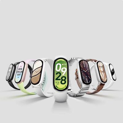 مچ بند هوشمند 46 میلی‌متری شیائومی مدل Band 10 با بند سیلیکونی